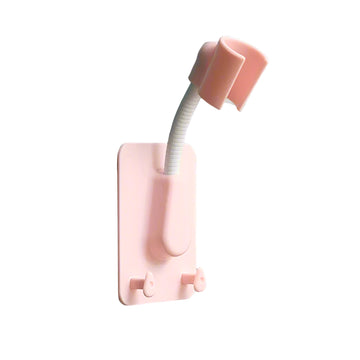 Adjustable No-Punch Shower Head Holder