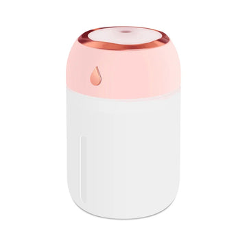 Portable Mini Air Humidifier & Aroma Diffuser with LED Light