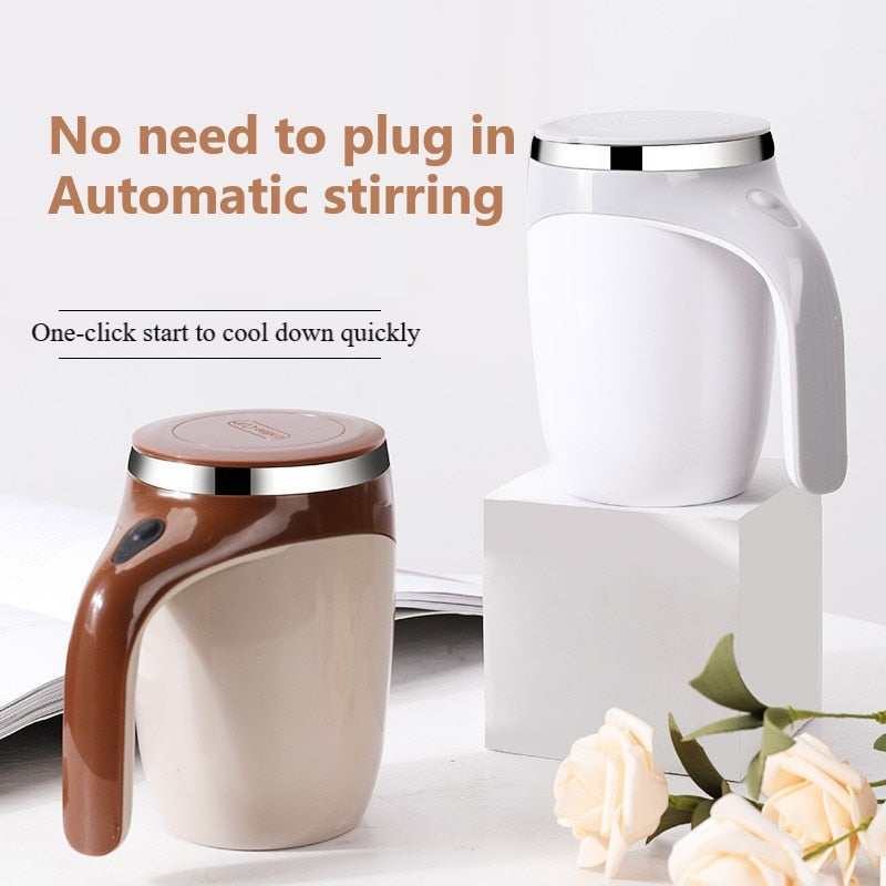 Automatic Self-Stirring Mug – Smart Home Gadgets by Oikonova