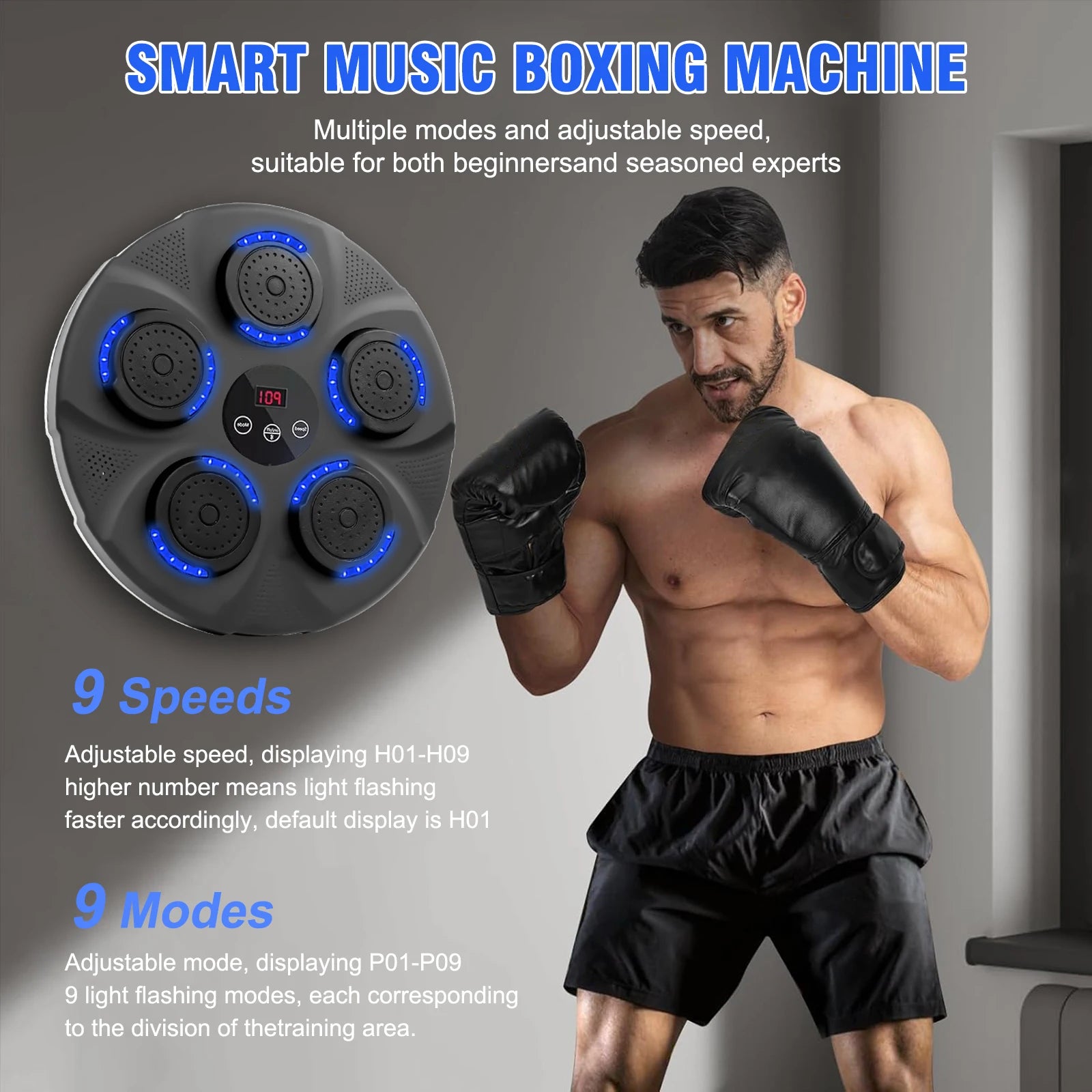 Smart Music Boxing Machine – Smart Home Gadgets by Oikonova
