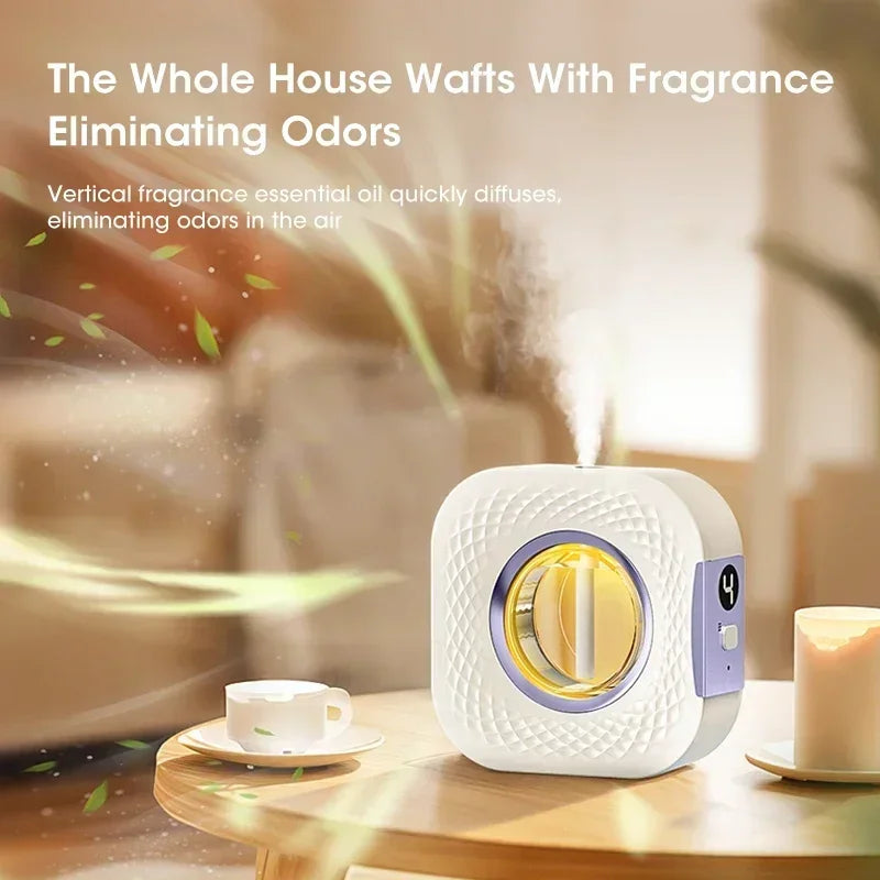 Smart Wall Mounted Aroma Diffuser with Essential Oils