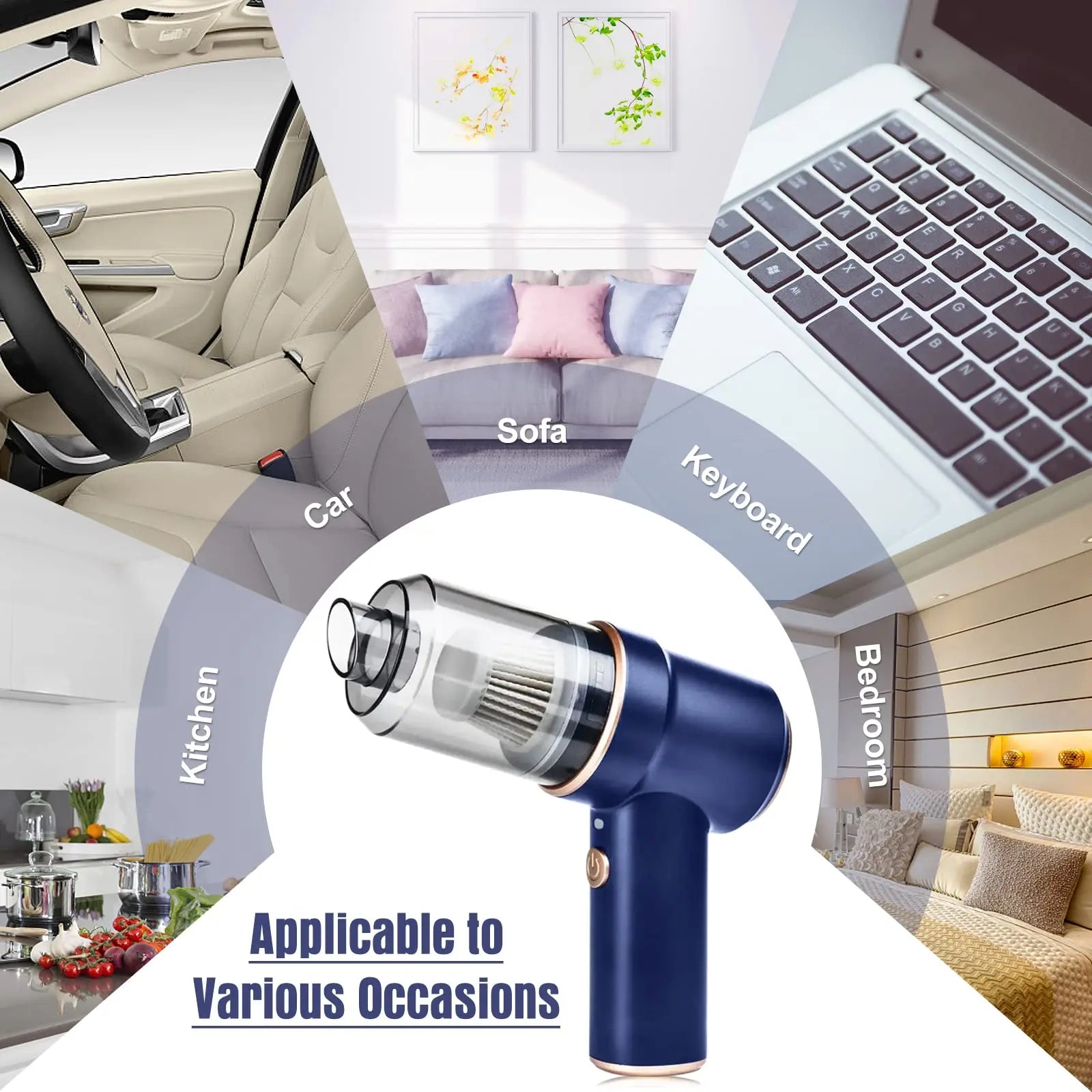 Portable Wireless Vacuum Cleaner – Smart Home Gadgets by Oikonova