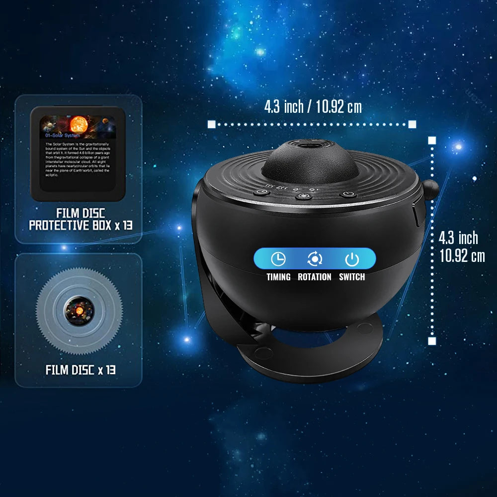 Galaxy Projector Night Light – Smart Home Gadgets by Oikonova