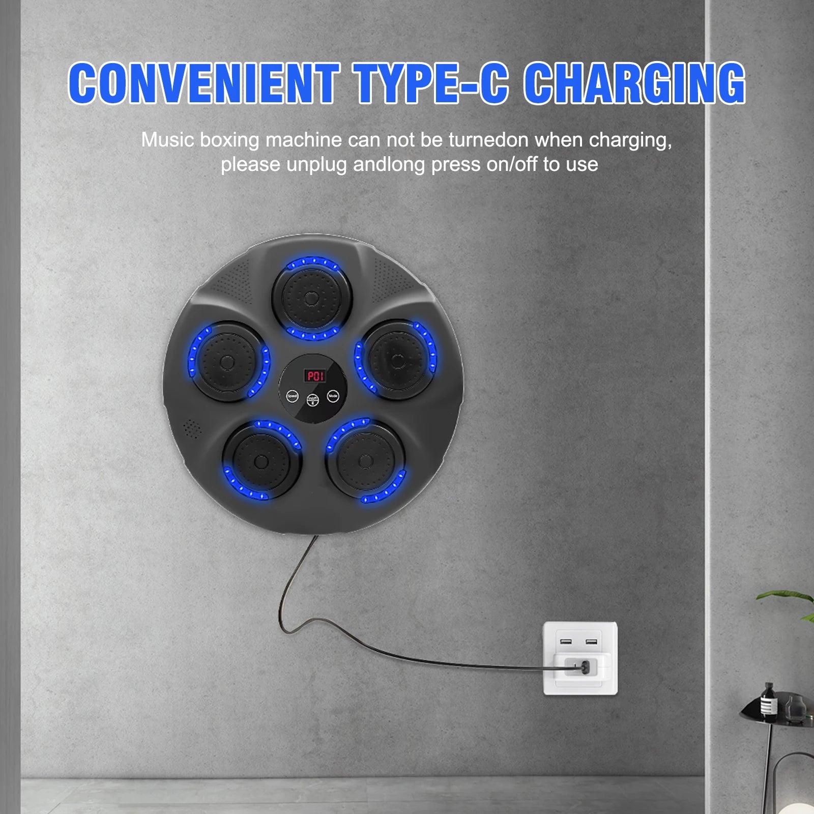 Smart Music Boxing Machine – Smart Home Gadgets by Oikonova