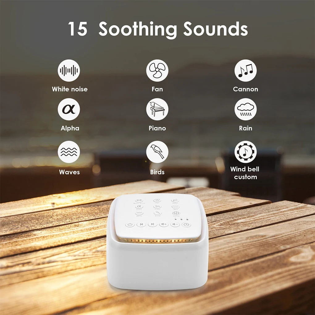 White Noise Sound Rechargeable Machine