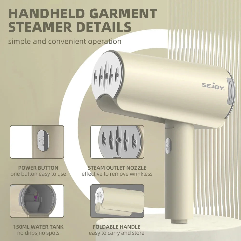 Portable Garment Steam Iron – Smart Home Gadgets by Oikonova