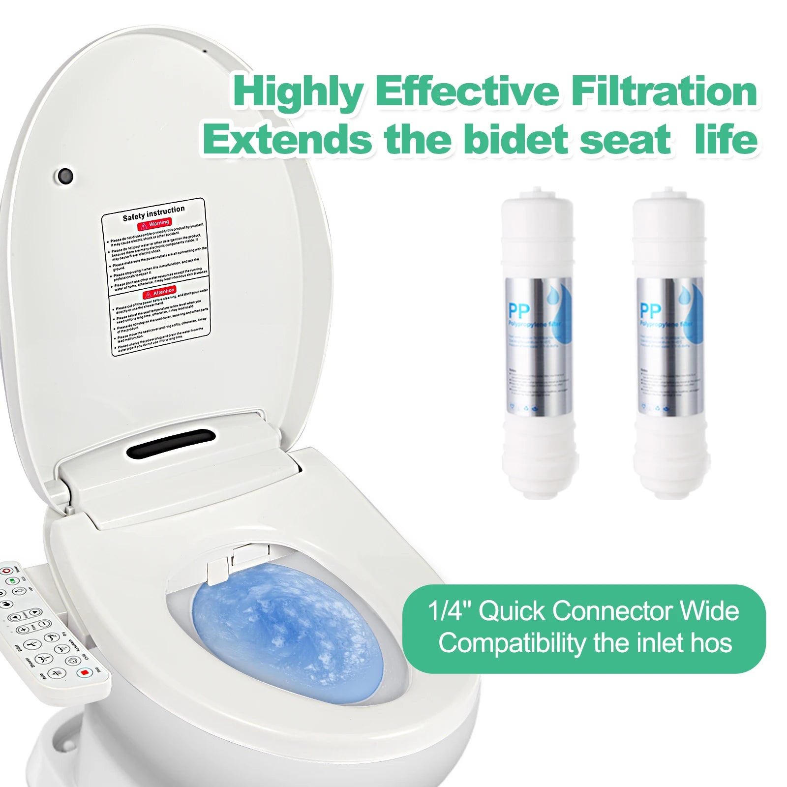 Electronic Heated Toilet Seat – Smart Home Gadgets by Oikonova