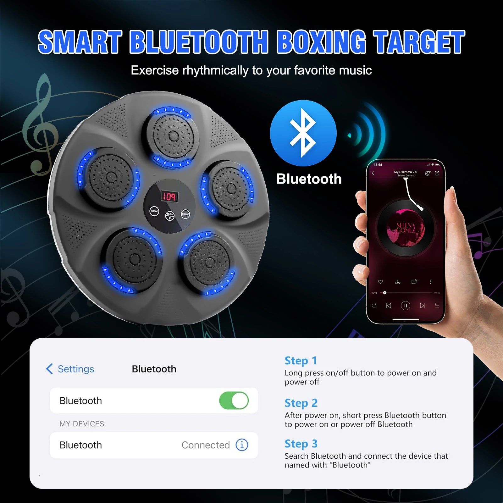 Smart Music Boxing Machine – Smart Home Gadgets by Oikonova