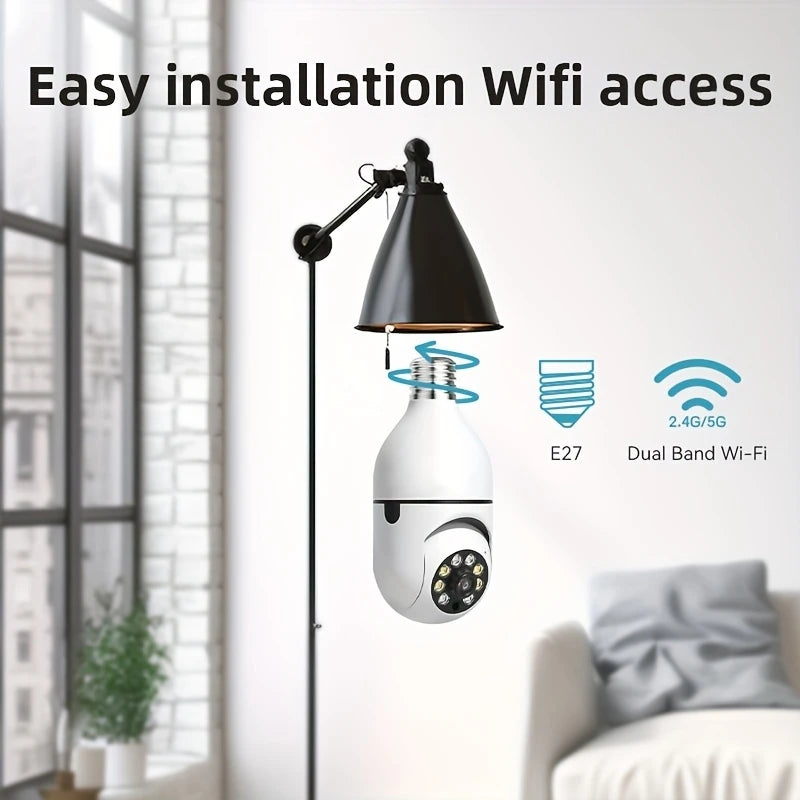 Light Bulb Surveillance Camera – Smart Home Gadgets by Oikonova