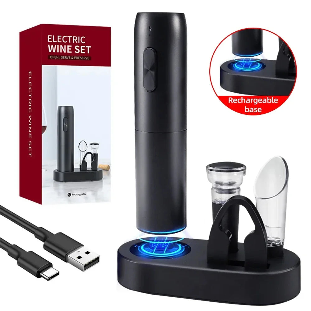 Electric Wine Bottle Opener – Smart Home Gadgets by Oikonova