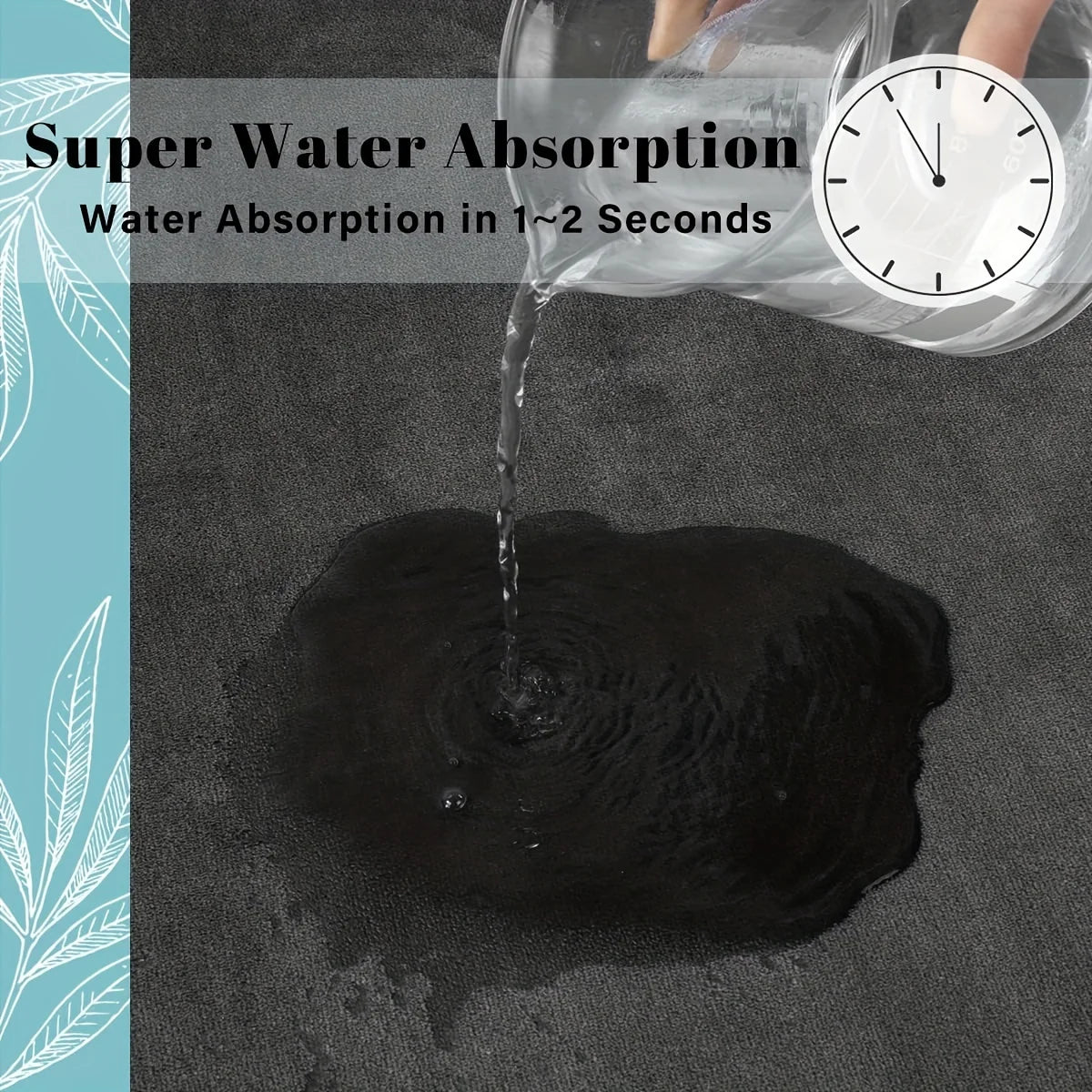 Thickened Absorbent Non-Slip Bathroom Mat