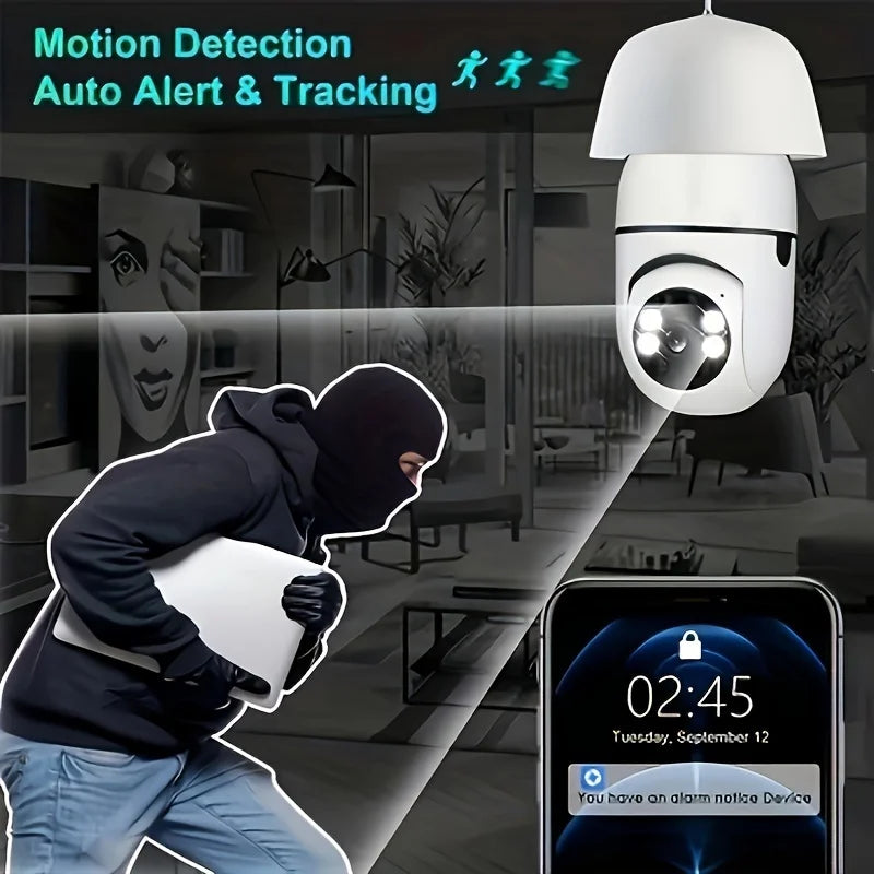 Light Bulb Surveillance Camera – Smart Home Gadgets by Oikonova