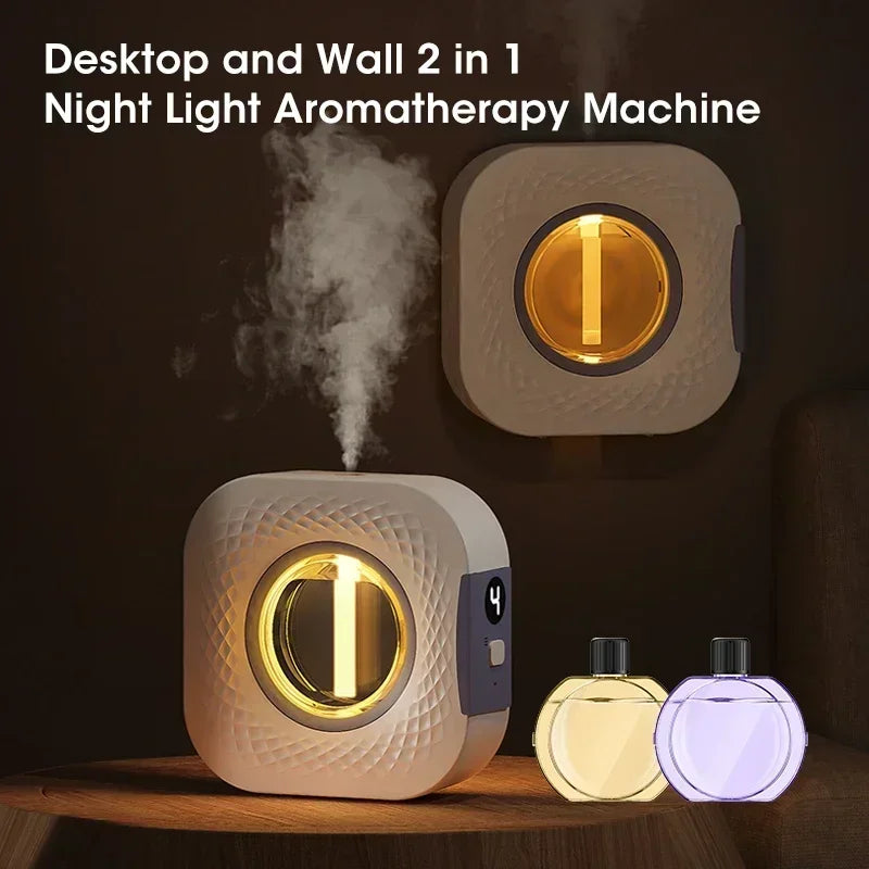 Smart Wall Mounted Aroma Diffuser with Essential Oils