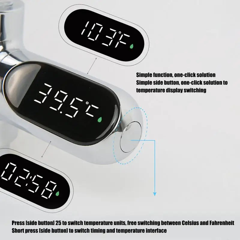Shower Temperature Indicator – Smart Home Gadgets by Oikonova