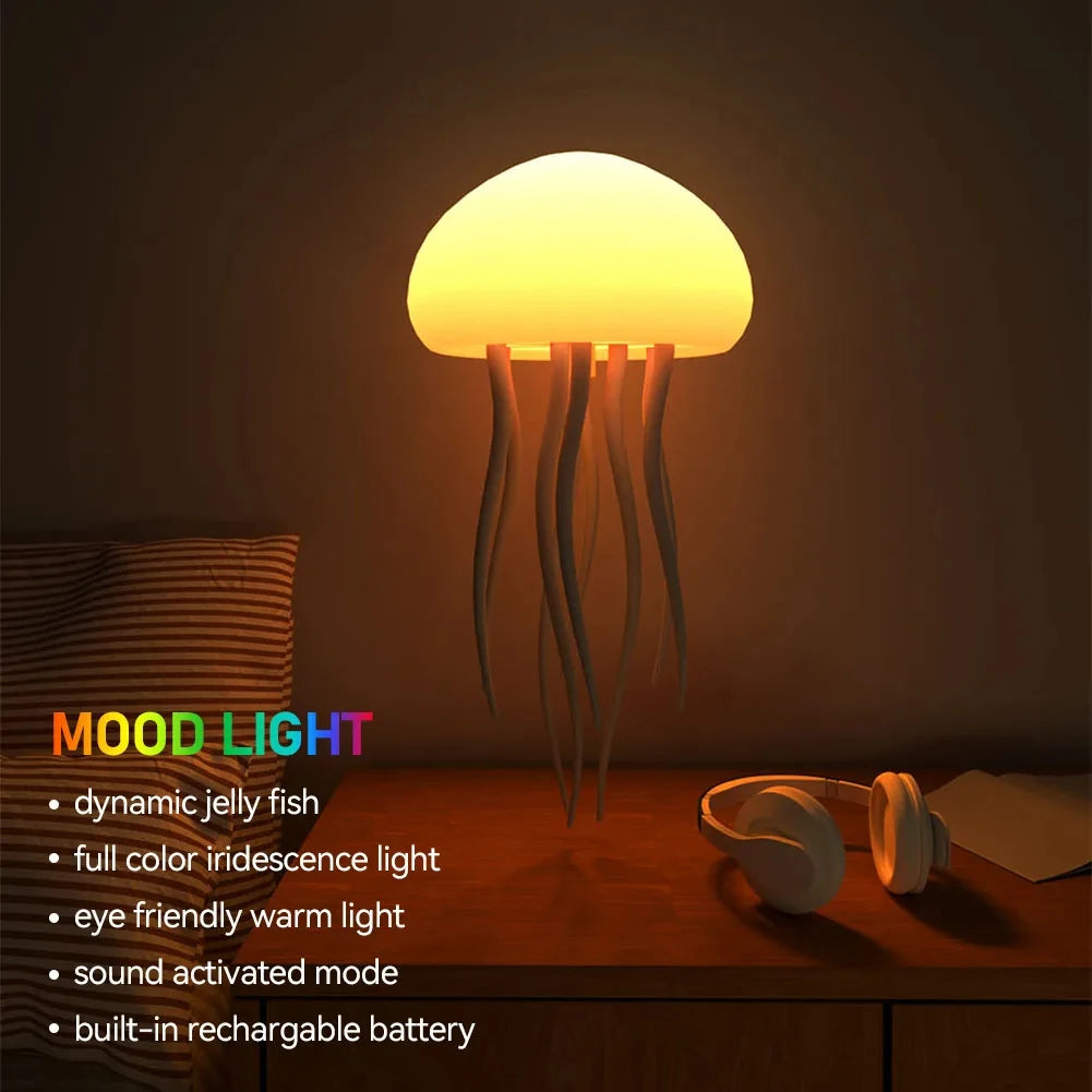 Voice Control Jellyfish Lamp