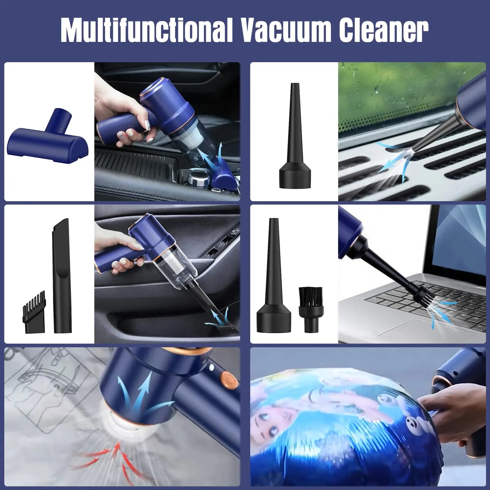 Portable Wireless Vacuum Cleaner – Smart Home Gadgets by Oikonova