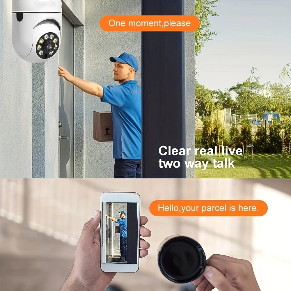 Light Bulb Surveillance Camera – Smart Home Gadgets by Oikonova