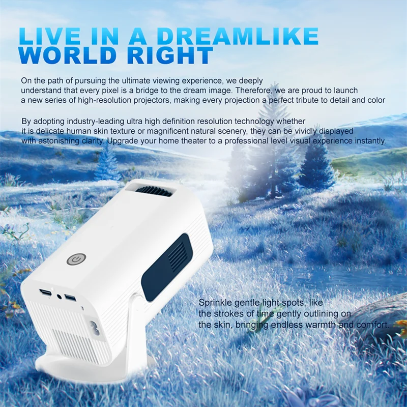 Home Theater Mini Projector – Smart Home Gadgets by Oikonova