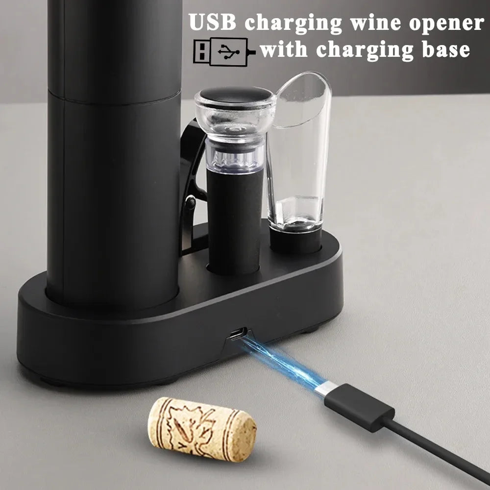 Electric Wine Bottle Opener – Smart Home Gadgets by Oikonova