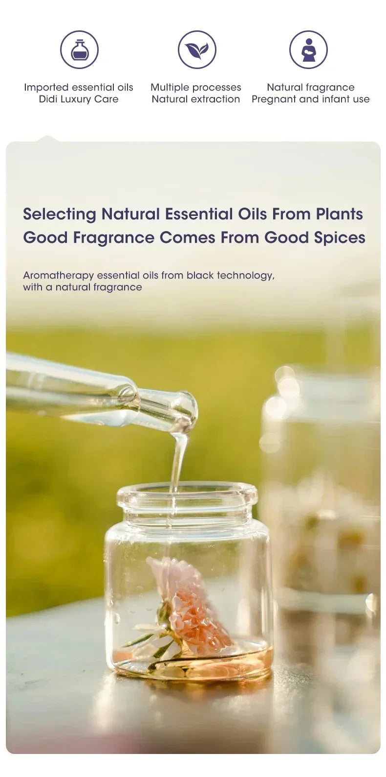 Smart Wall Mounted Aroma Diffuser with Essential Oils