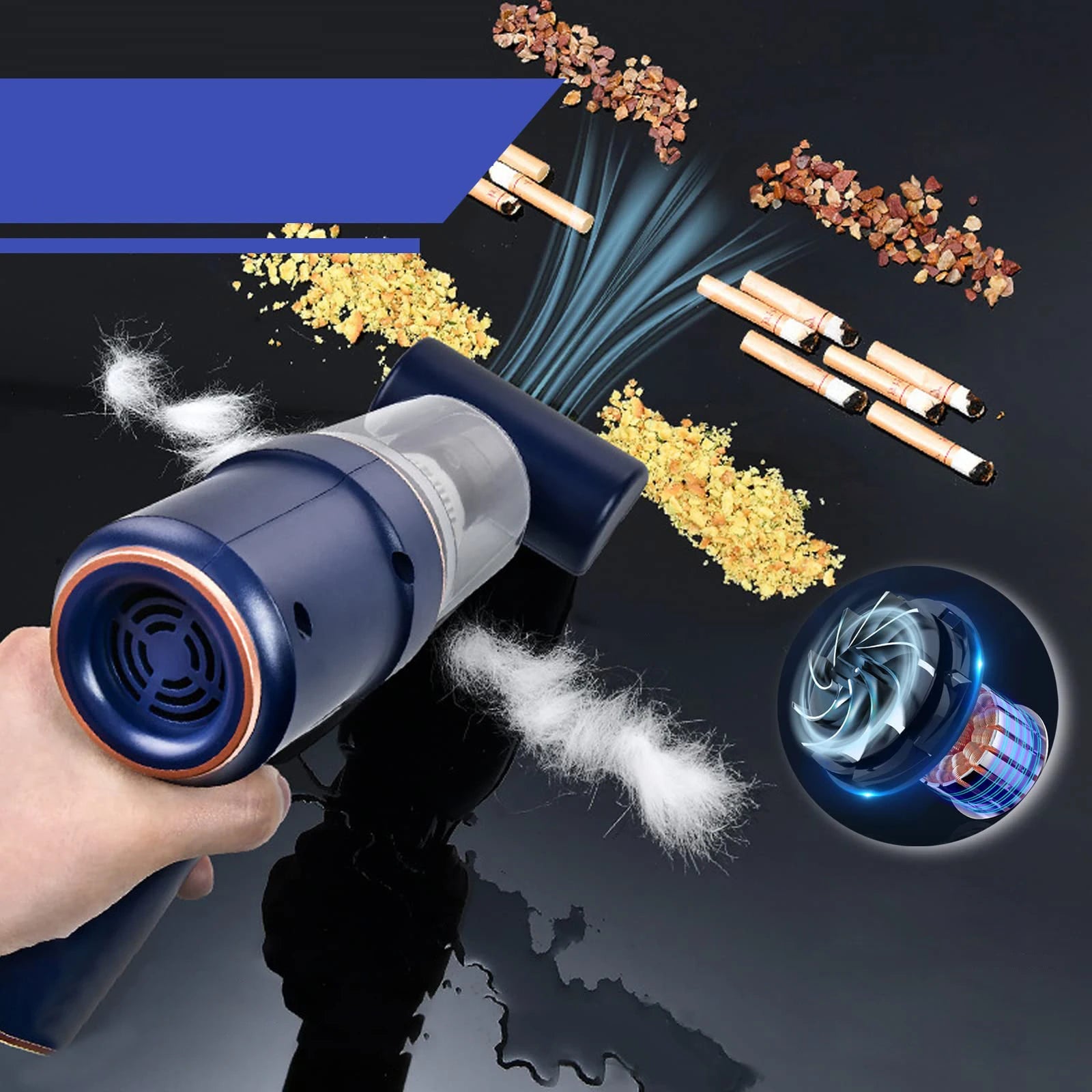 Portable Wireless Vacuum Cleaner – Smart Home Gadgets by Oikonova