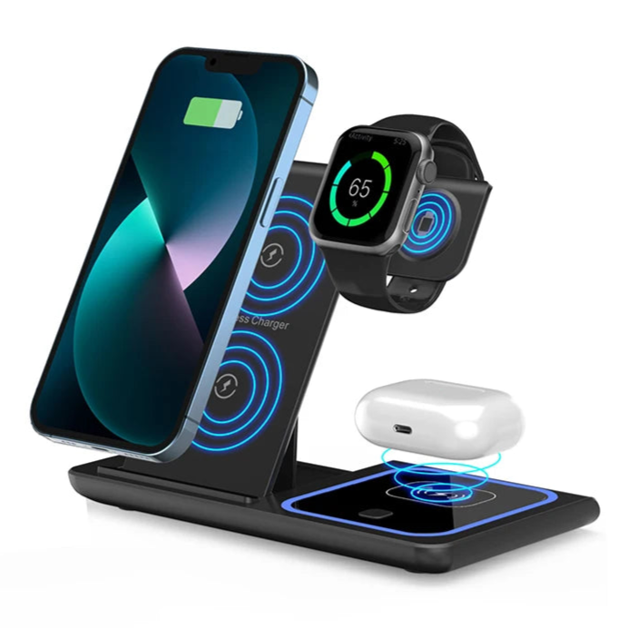 3-in-1 Magnetic Wireless Charger – Smart Home Gadgets by Oikonova