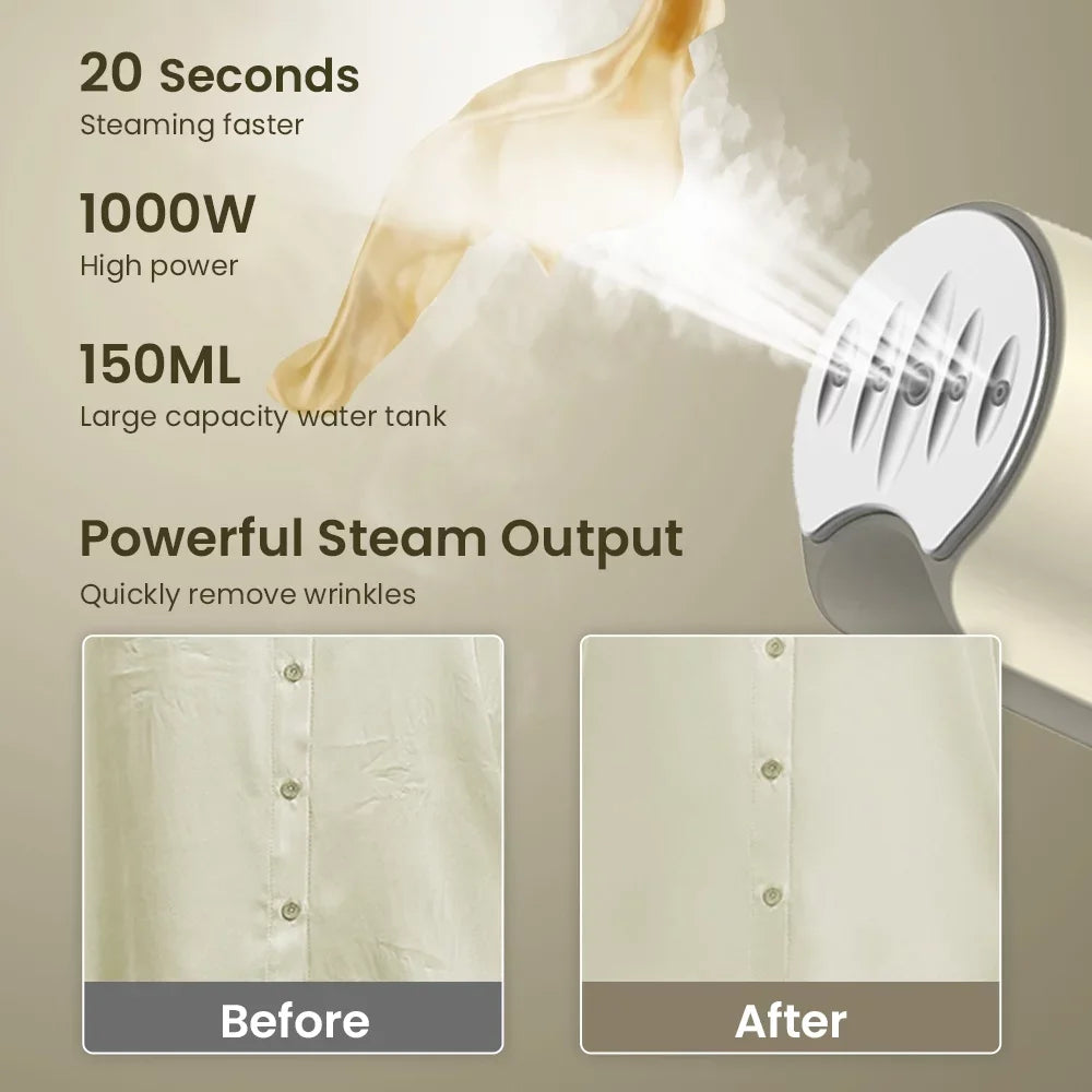 Portable Garment Steam Iron – Smart Home Gadgets by Oikonova