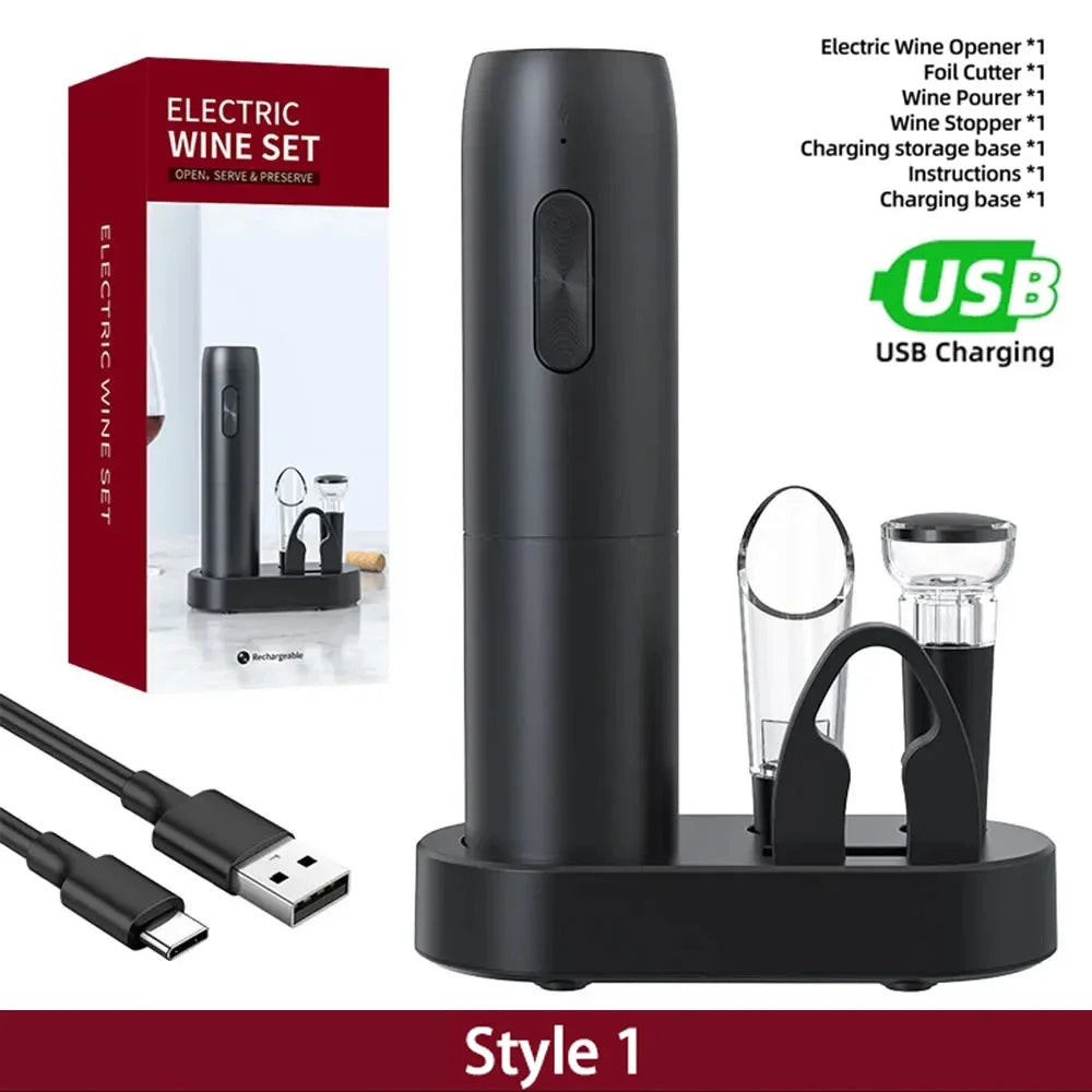 Electric Wine Bottle Opener – Smart Home Gadgets by Oikonova