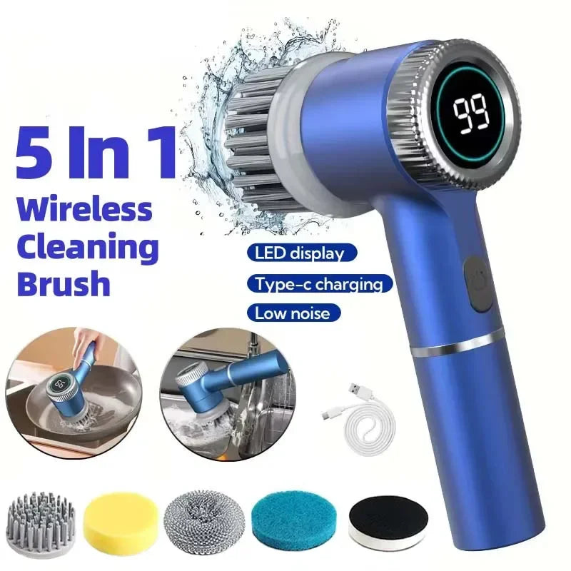 Wireless Electric Cleaning Brush – Smart Home Gadgets by Oikonova