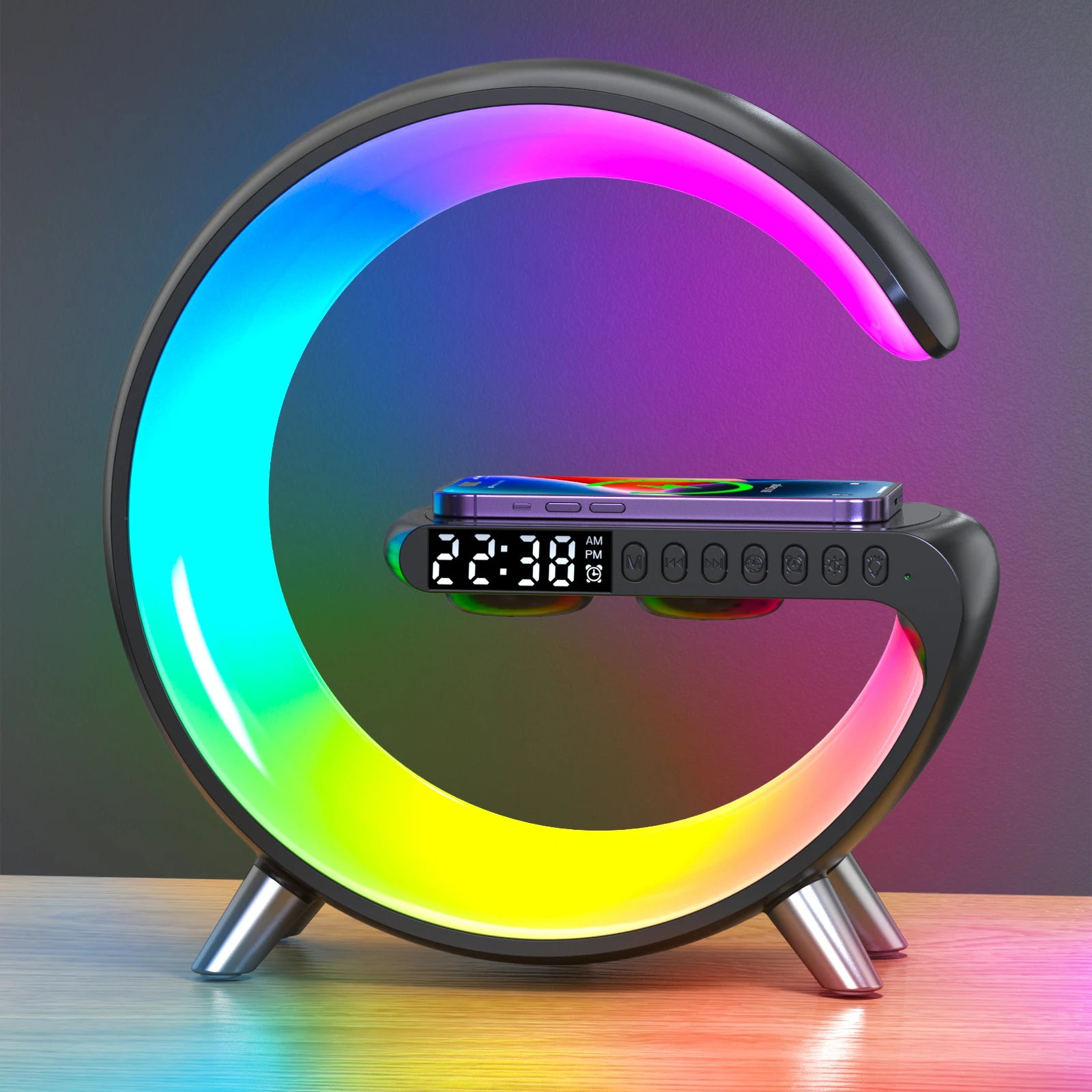 Multifunctional Music Alarm Clock – Smart Home Gadgets by Oikonova