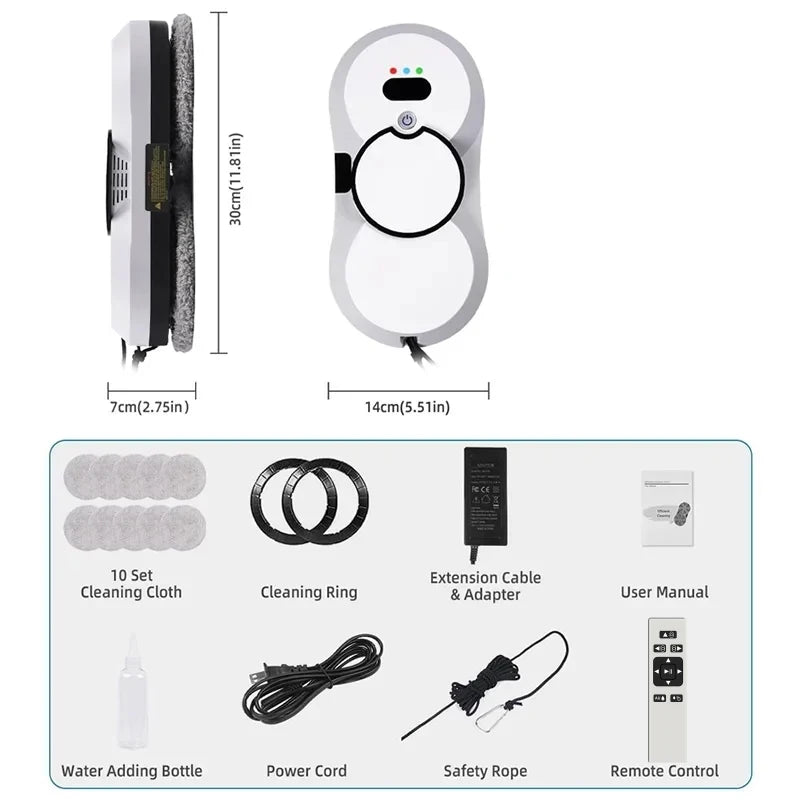Smart Auto Window Cleaning Robot
