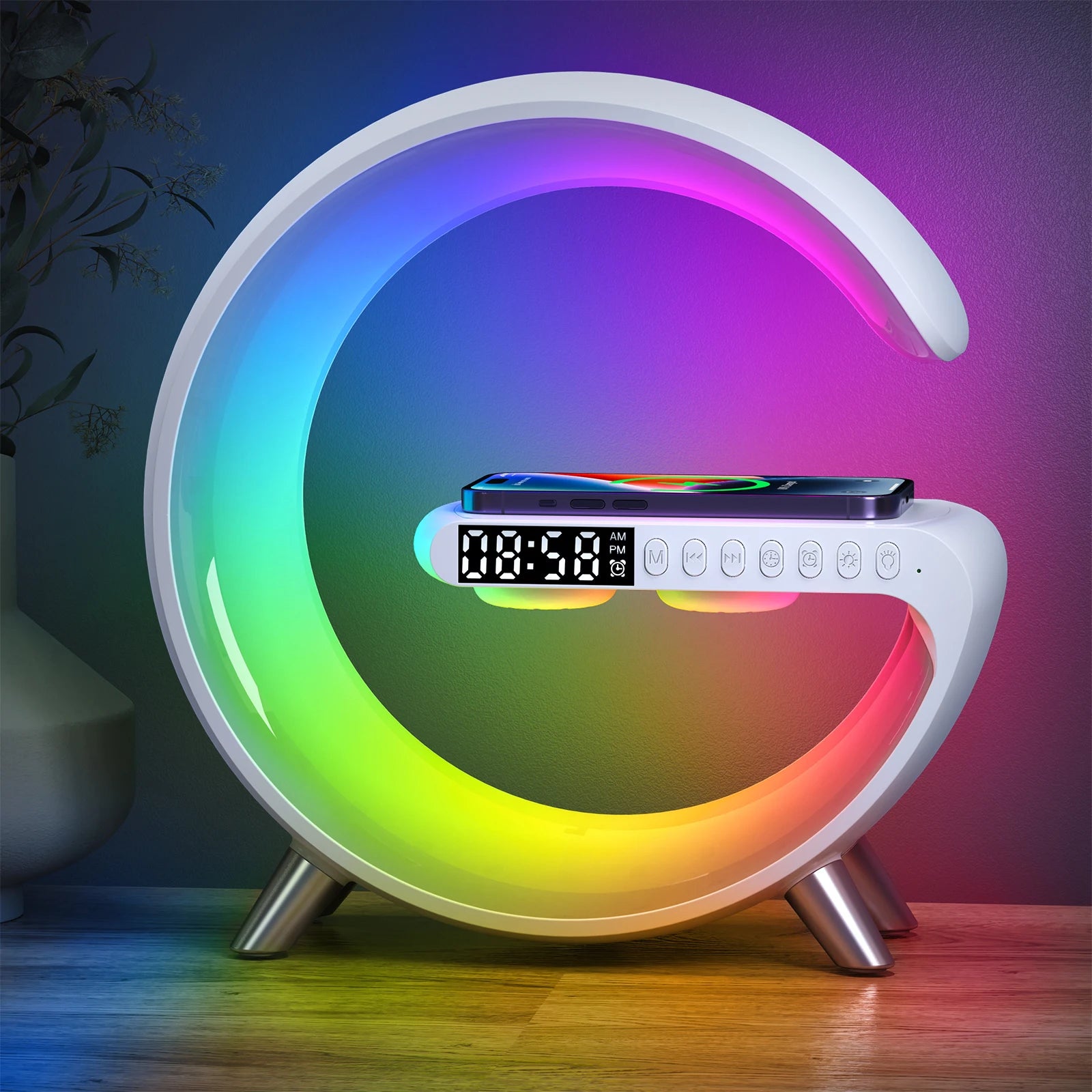 Multifunctional Music Alarm Clock – Smart Home Gadgets by Oikonova