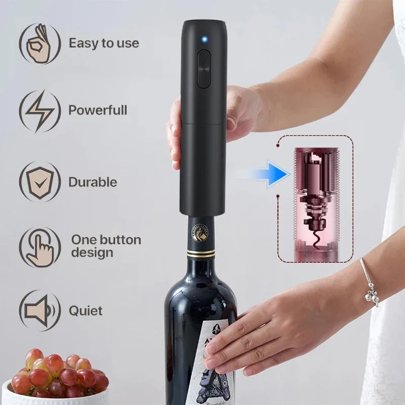 Electric Wine Bottle Opener – Smart Home Gadgets by Oikonova