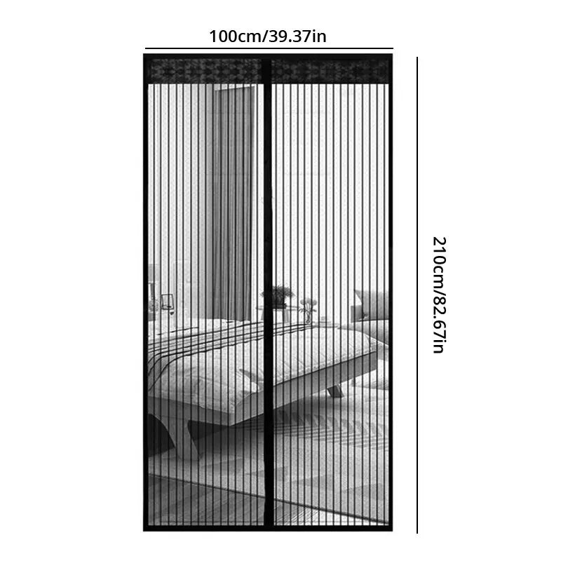100×210cm Magnetic Anti-Mosquito Door Curtain