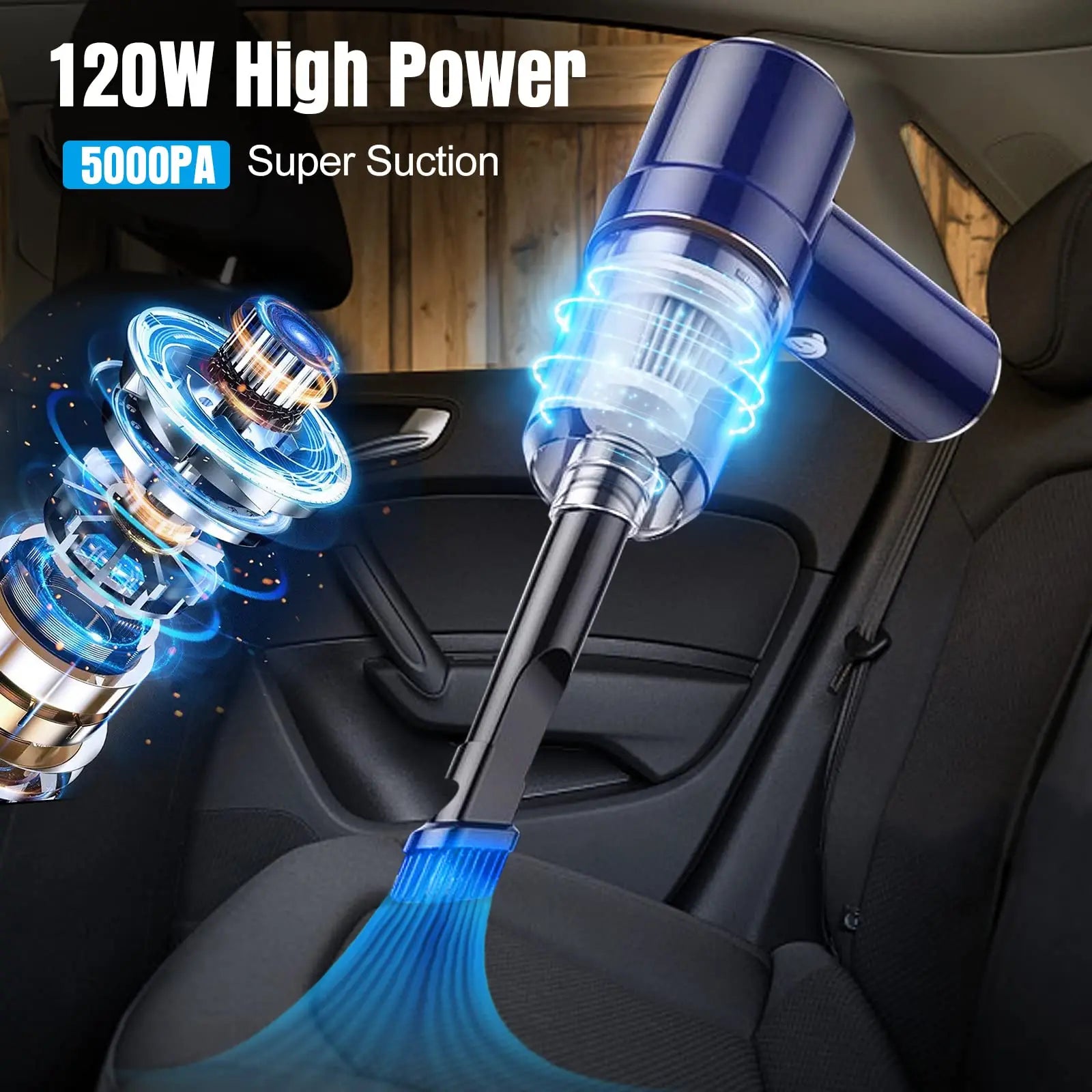 Portable Wireless Vacuum Cleaner – Smart Home Gadgets by Oikonova