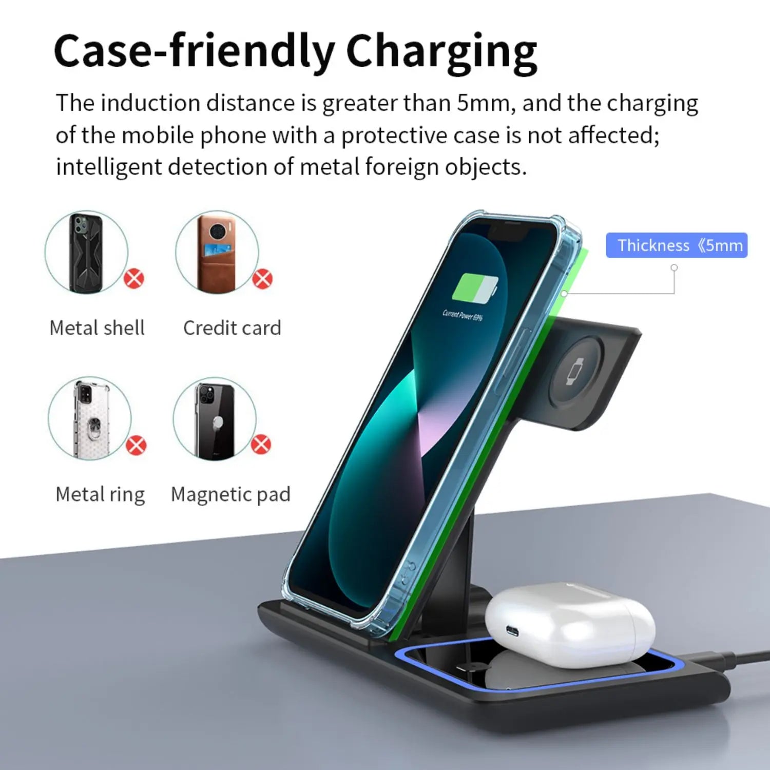 3-in-1 Magnetic Wireless Charger – Smart Home Gadgets by Oikonova