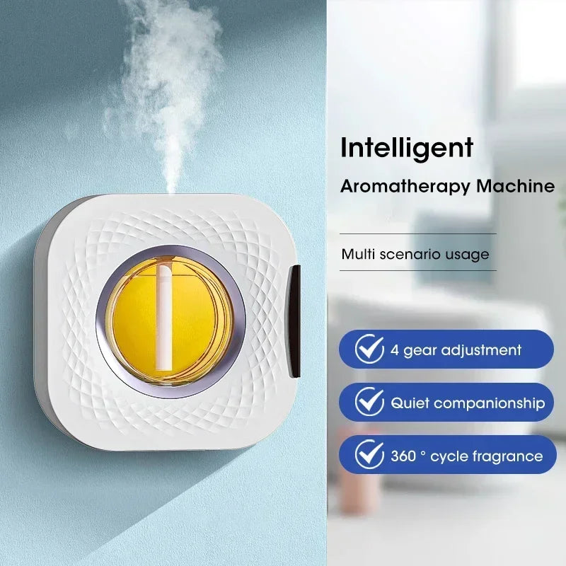 Smart Wall Mounted Aroma Diffuser with Essential Oils