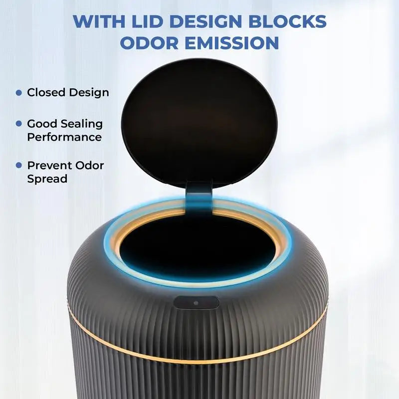 Motion Sensor Trash Can – Smart Home Gadgets by Oikonova
