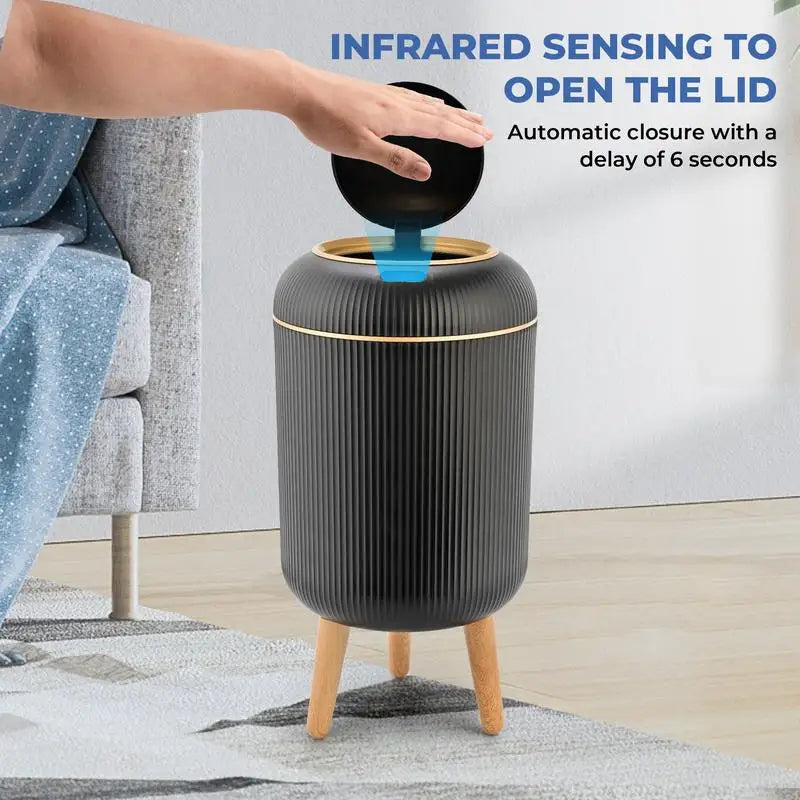 Motion Sensor Trash Can – Smart Home Gadgets by Oikonova