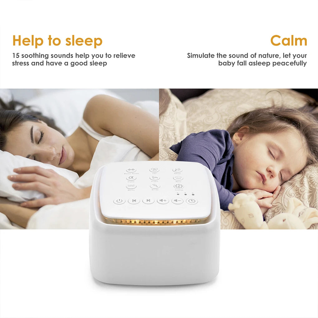 White Noise Sound Rechargeable Machine