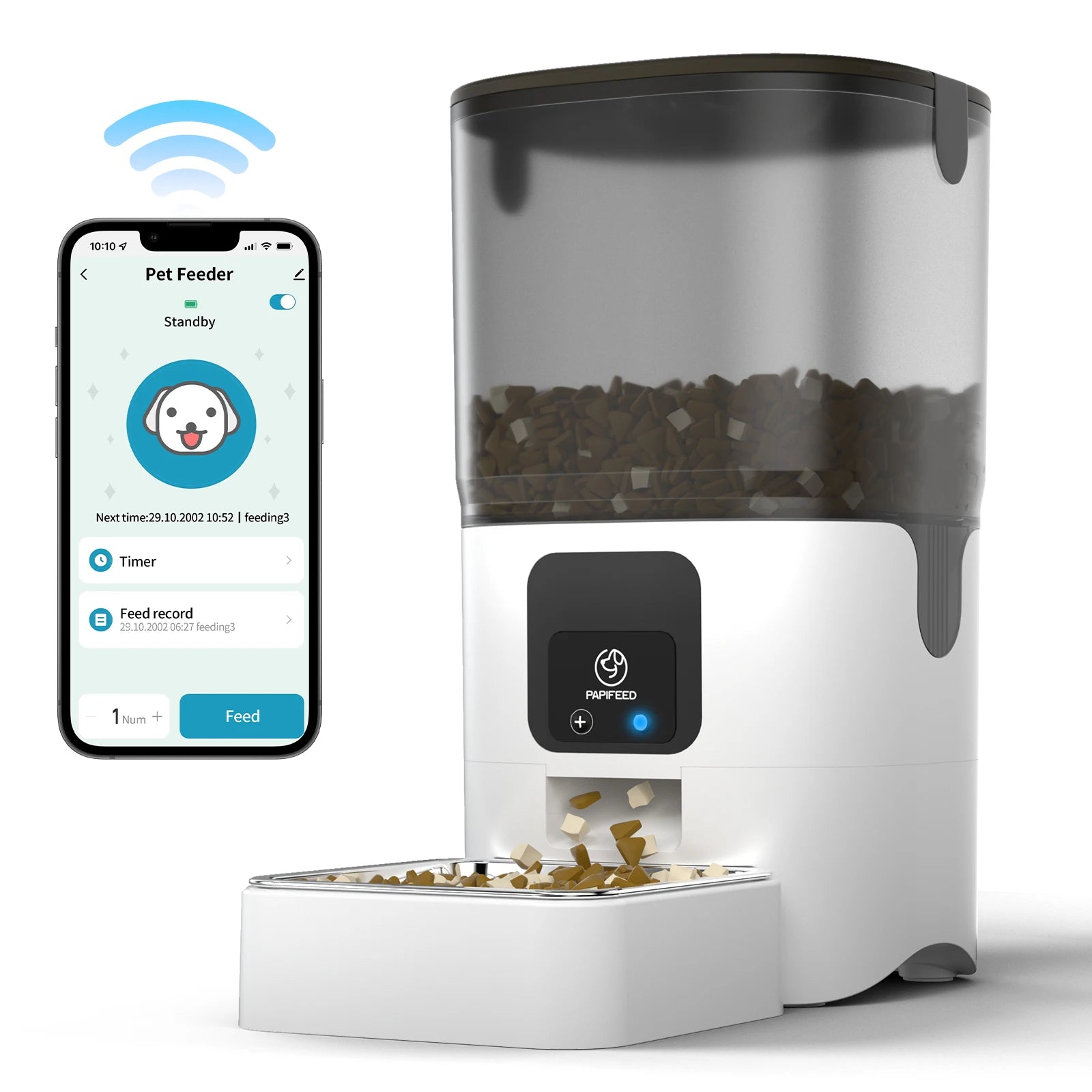 Automatic Smart Pet Feeder – Smart Home Gadgets by Oikonova