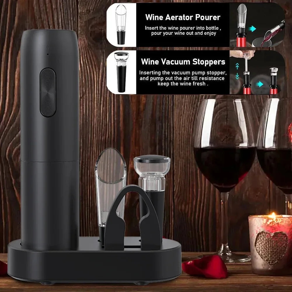 Electric Wine Bottle Opener – Smart Home Gadgets by Oikonova