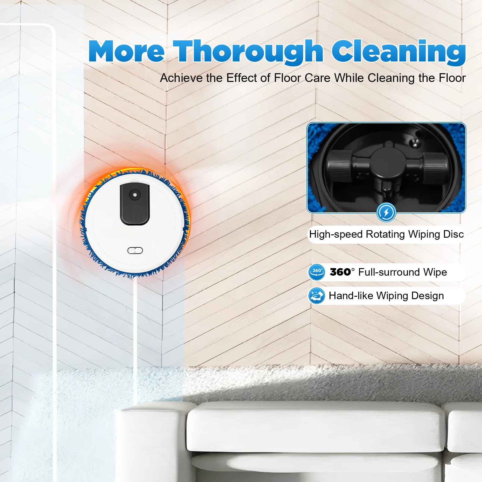 Robot Vacuum Cleaner Mop – Smart Home Gadgets by Oikonova