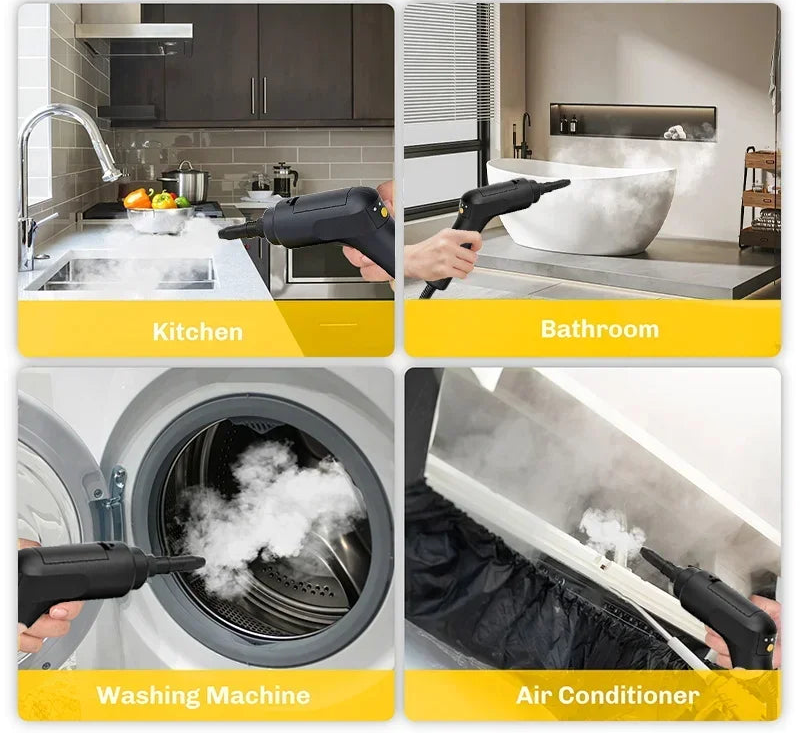 High-Pressure 2500W Handheld Steam Cleaner