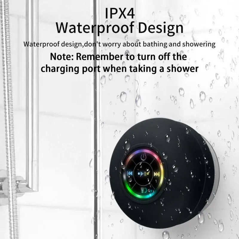 Mini Waterproof Bathroom Speaker – Smart Home Gadgets by Oikonova
