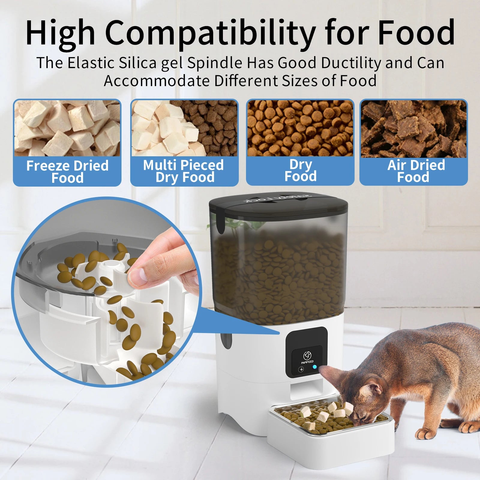 Automatic Smart Pet Feeder – Smart Home Gadgets by Oikonova