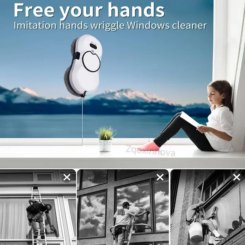 Smart Auto Window Cleaning Robot