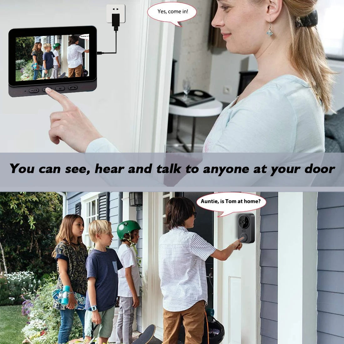 Smart Control Video Doorbell – Smart Home Gadgets by Oikonova