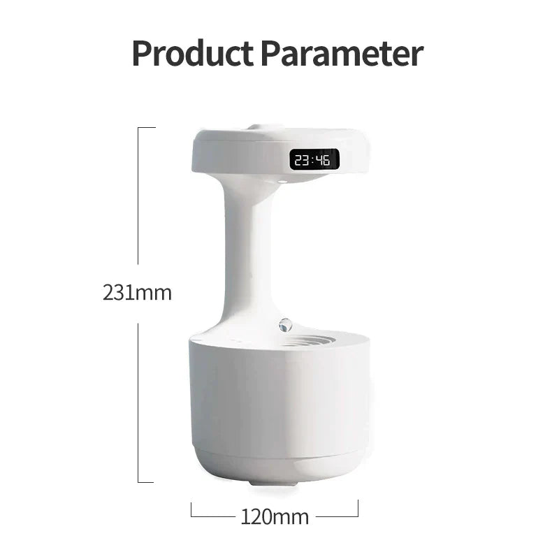 Water Drop Backflow Humidifier – Smart Home Gadgets by Oikonova